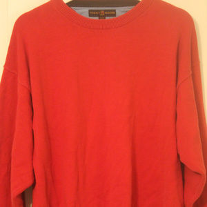 PLAIN RED TOMMY HILFIGER SWEATER